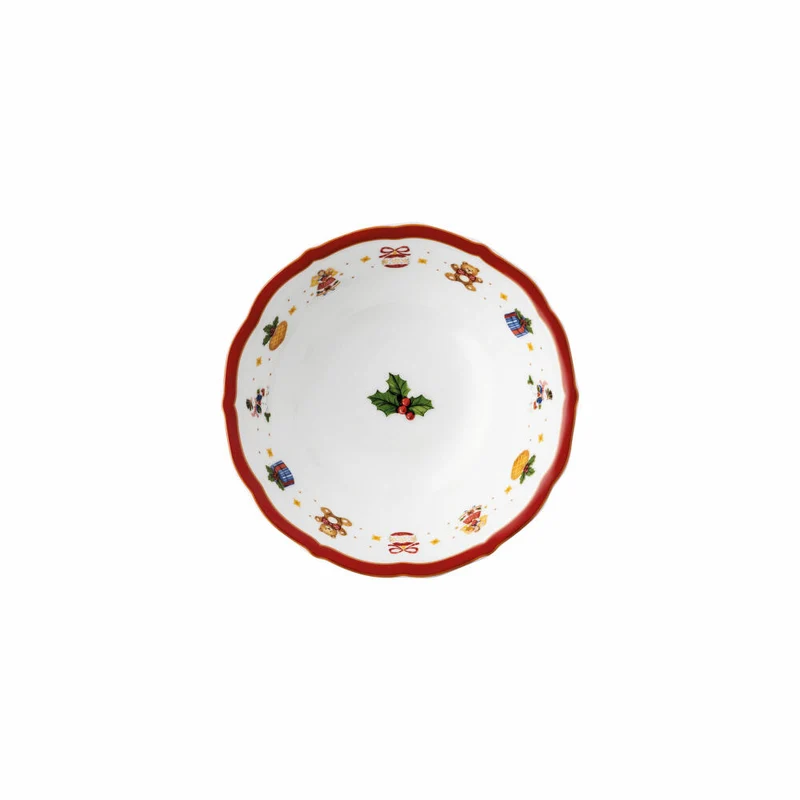 Hutschenreuther Bowl Happy Wintertime, Porzellan, Mehrfarbig, 17 cm, 02488-727470-10568