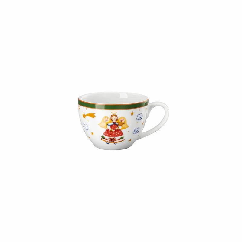 Hutschenreuther Espresso-Obertasse Happy Wintertime, Porzellan, Mehrfarbig, 100 ml, 02488-727470-14717