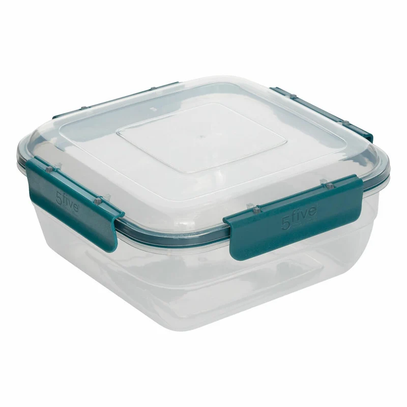 5five Simply Smart Dose Klic, 4-tlg., Quadratisch, Vorratsdose, Frischhaltedose, Kunststoff, 203037
