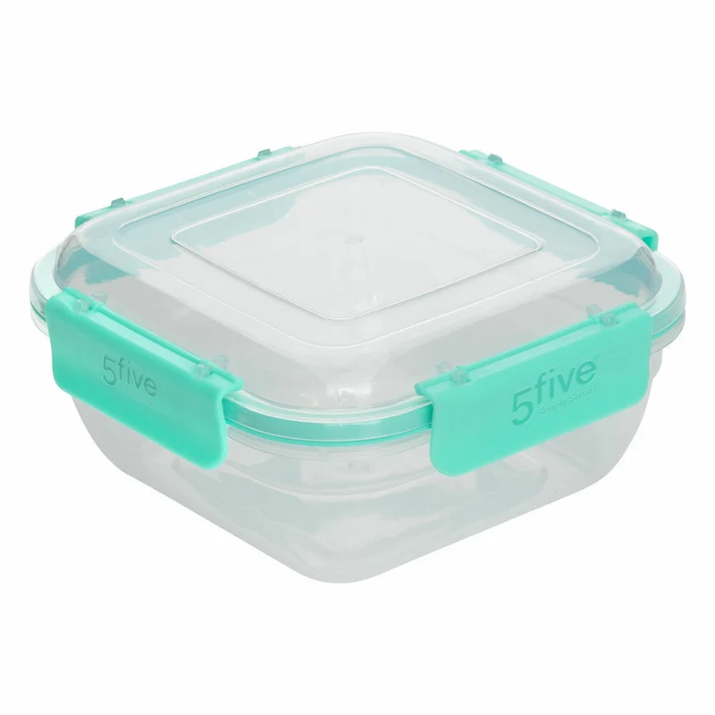 5five Simply Smart Dose Klic, 4-tlg., Quadratisch, Vorratsdose, Frischhaltedose, Kunststoff, 203037