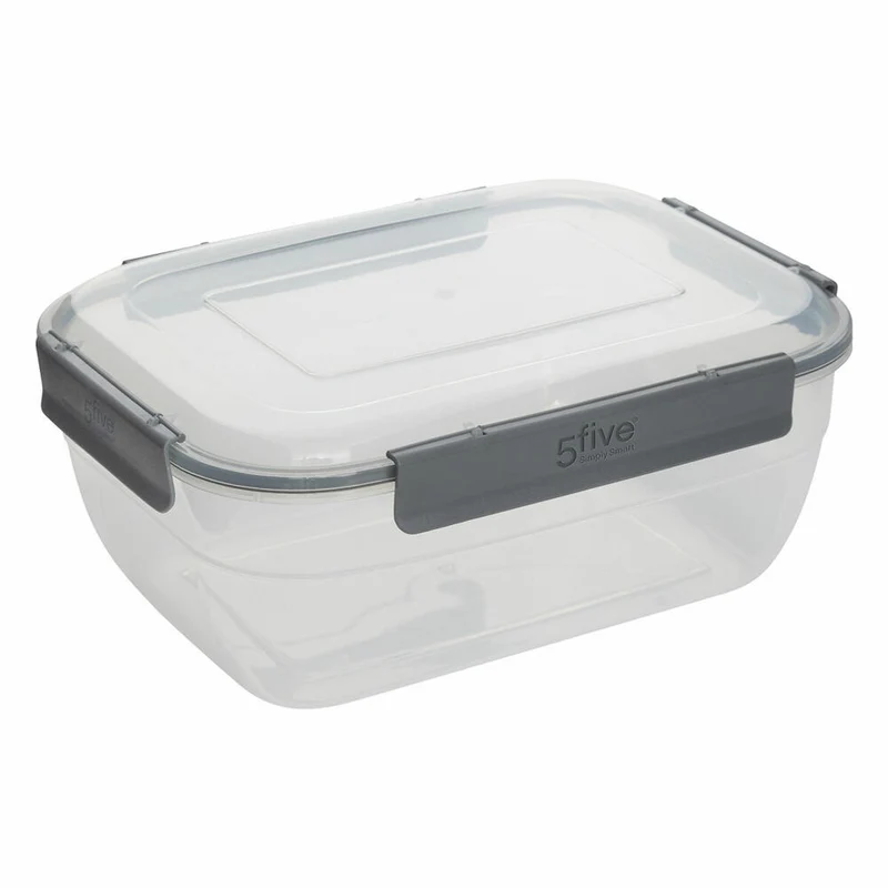 5five Simply Smart Dose Klic, 4-tlg., Rechteckig, Vorratsdose, Frischhaltedose, Kunststoff, 203038
