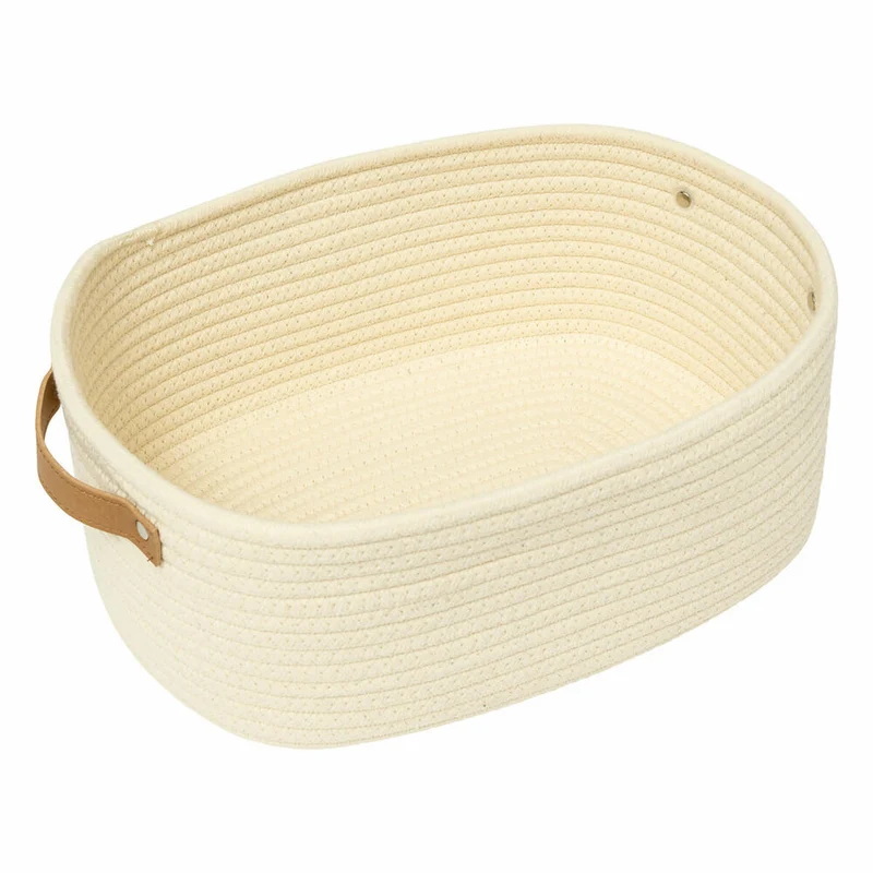 5five Simply Smart Körbe, 3-tlg., Aufbewahrungskorb, Korb, Polyester, Beige, 204911A
