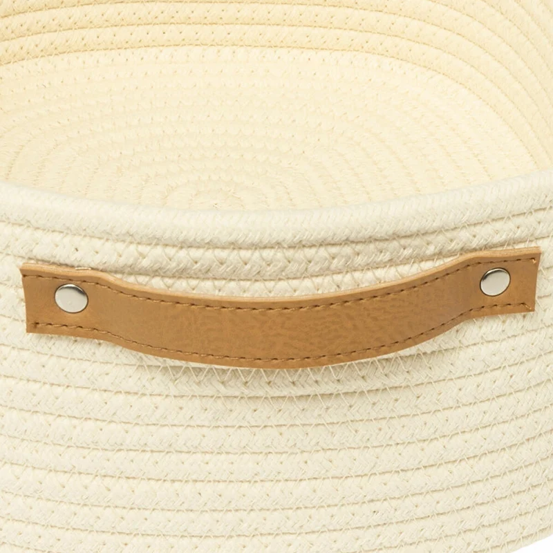 5five Simply Smart Körbe, 3-tlg., Aufbewahrungskorb, Korb, Polyester, Beige, 204911A
