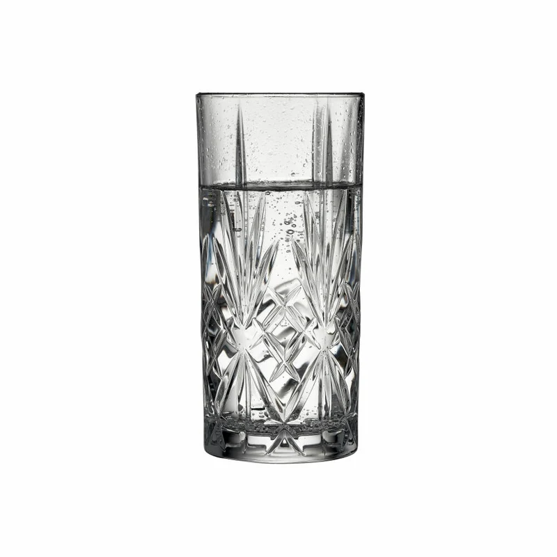 Lyngby Glas Kannen-Set Melodia 7-tlg., Kanne mit 6 Gläsern, Kristallglas, Klar, 916188