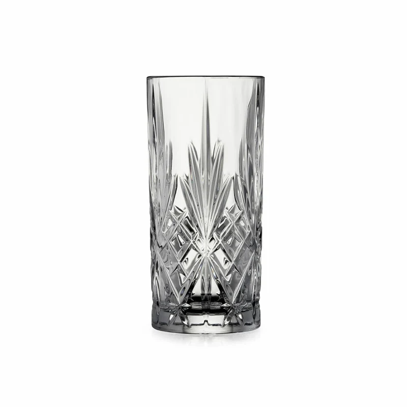 Lyngby Glas Kannen-Set Melodia 7-tlg., Kanne mit 6 Gläsern, Kristallglas, Klar, 916188