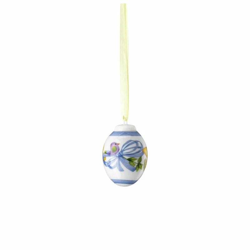 Hutschenreuther Deko-Mini-Ei Frühlingswiese - Narzisse Gelb, Porzellan, Mehrfarbig, 5.2 cm, 02254-723595-27956