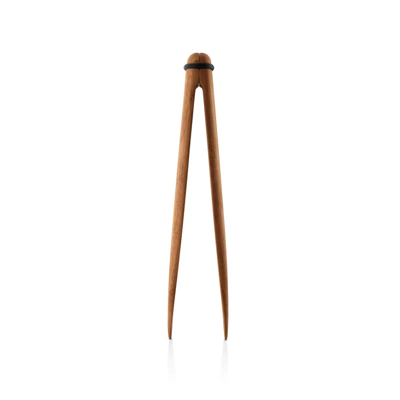 Eva Solo Nordic Kitchen Küchenzange, Servierzange, Bambus, Silikon, Bamboo, 33 cm, 530478
