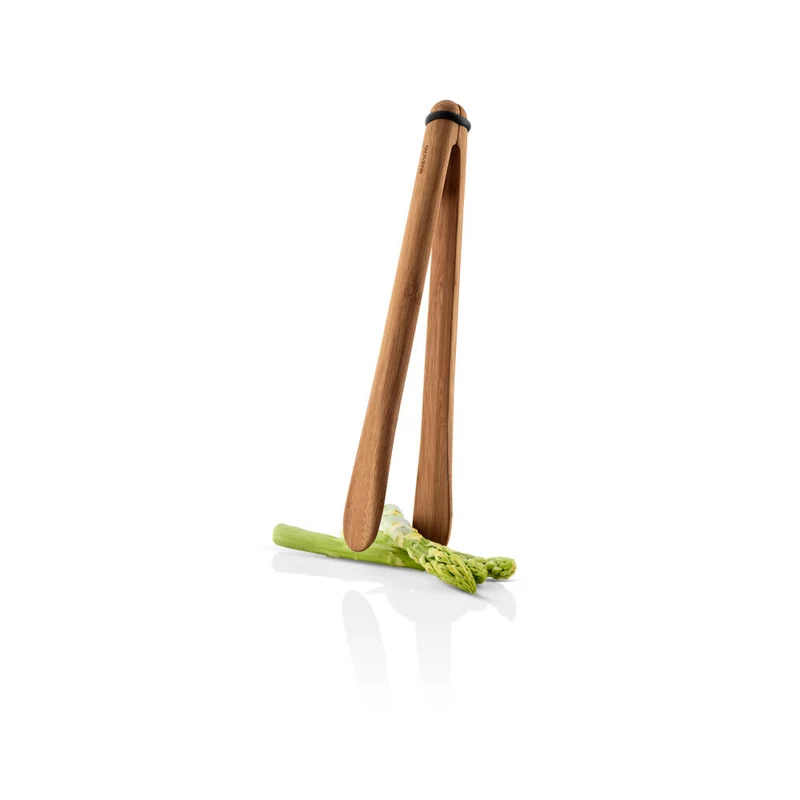 Eva Solo Nordic Kitchen Küchenzange, Servierzange, Bambus, Silikon, Bamboo, 33 cm, 530478