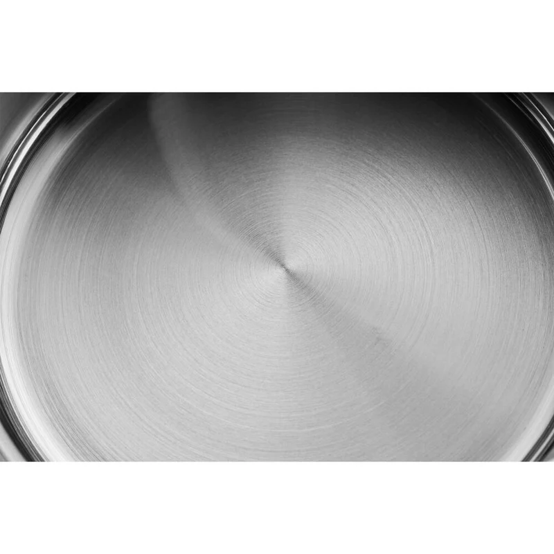Eva Trio Stainless Steel Topf, Kochtopf, Induktionsgeeignet, Aluminium, Edelstahl, Polished Steel, 10 L, 302480