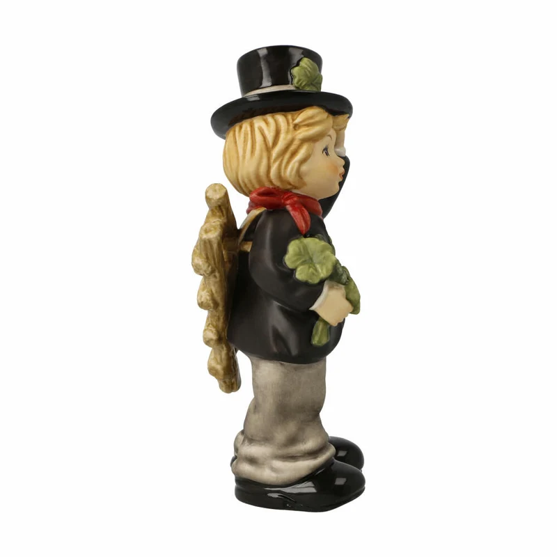 Goebel Figur Schornsteinfeger Neuer Tag neues Glück, Steingut, Bunt, 13.5 cm, 10638421