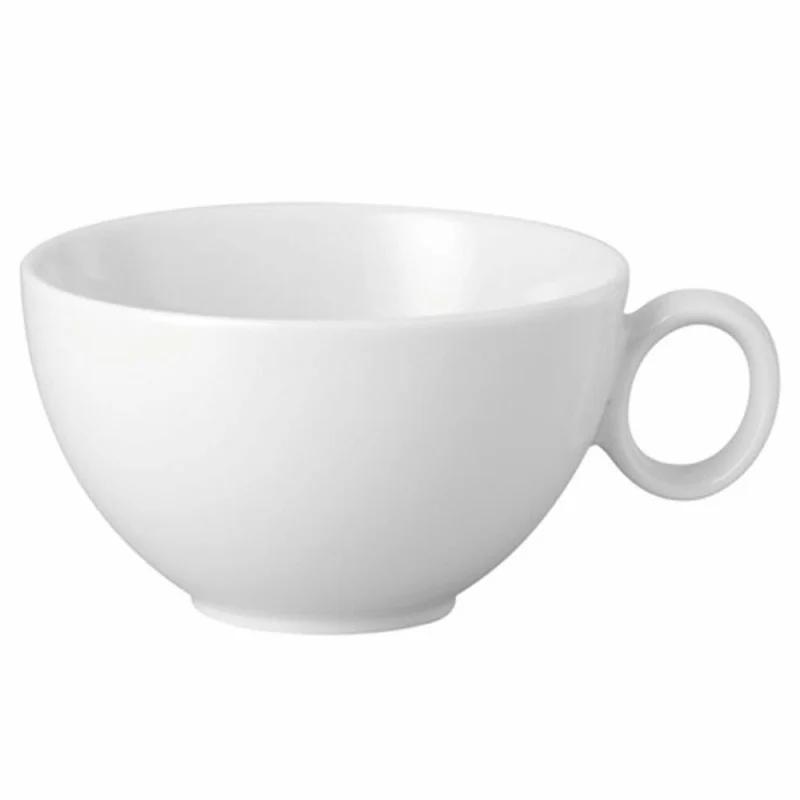 Thomas Loft Teetasse mit Untertasse, Porzellan, Weiß, Spülmaschinenfest, 250 ml, 2-tlg., 14640