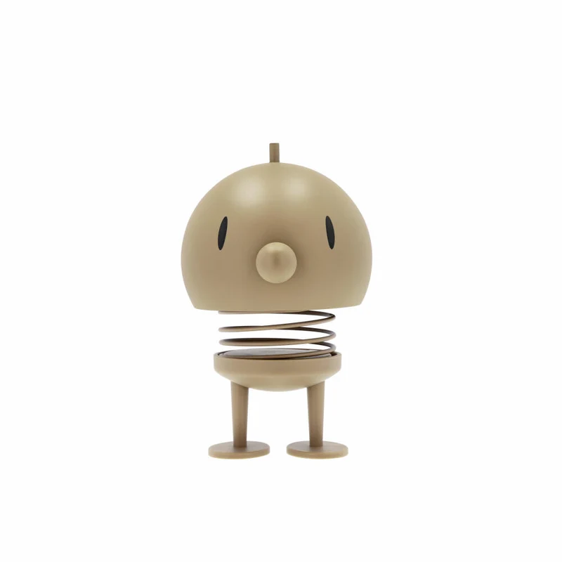 Hoptimist Lautsprecher Speaker L Soft Latte, ABS-Kunststoff, Stahl, Beige, 23 cm, 33160