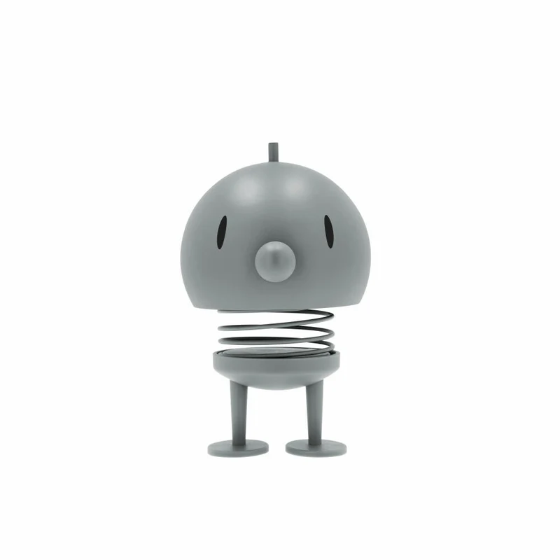 Hoptimist Lautsprecher Speaker L Soft Grey, ABS-Kunststoff, Stahl, Grau, 23 cm, 33161