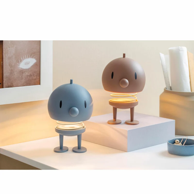 Hoptimist LED-Lampe XL Sky, Leuchte, ABS-Kunststoff, Stahl, Blau, 23 cm, 34141