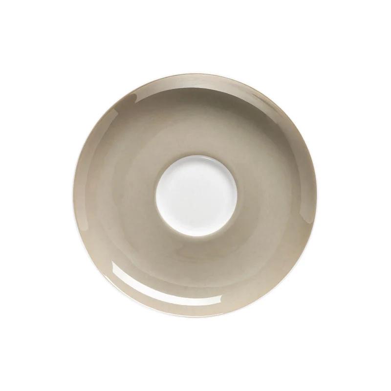 Thomas Sunny Day Untertasse für Espressotasse 80ml, Porzellan, Greige / Grau Beige, Spülmaschinenfest, 12 cm, 14721
