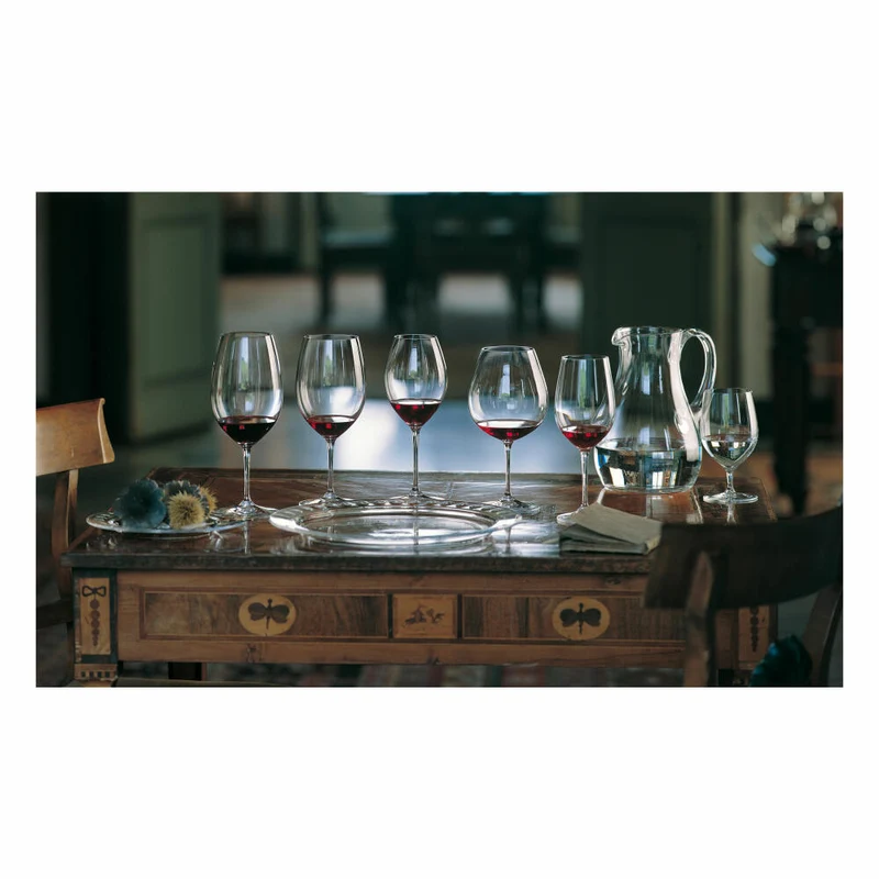 Riedel Vinum Cabernet Sauvignon / Merlot (Bordeaux), Rotweinglas, Weinglas, hochwertiges Glas, 610 ml, 2er Set, 6416/0