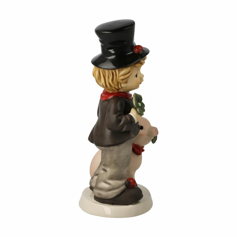 Goebel Figur Jede Menge Glück, Schornsteinfeger, Dekofigur, Steingut, Bunt, 20 cm, 10638411