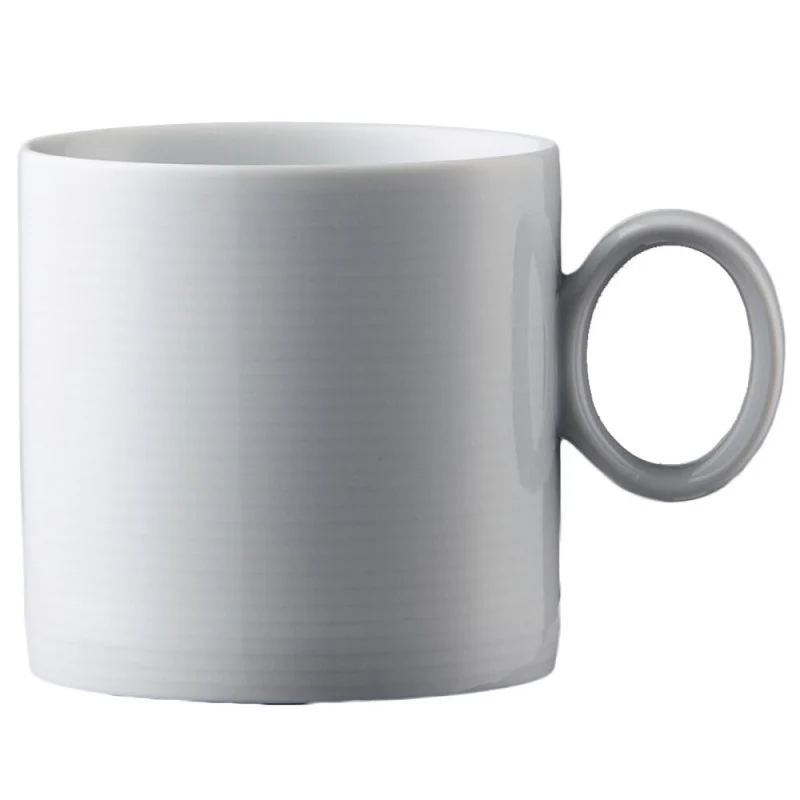 Thomas Loft Becher mit Henkel, Kaffeetasse, Porzellan, Weiß, Spülmaschinenfest, 330 ml, 15503
