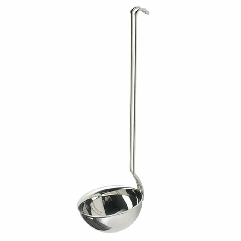 Eva Solo Schöpflöffel, Schöpfkelle, Suppenkelle, Kelle, Schaumkelle, Suppenlöffel, Edelstahl, Ø 9 cm, 118409