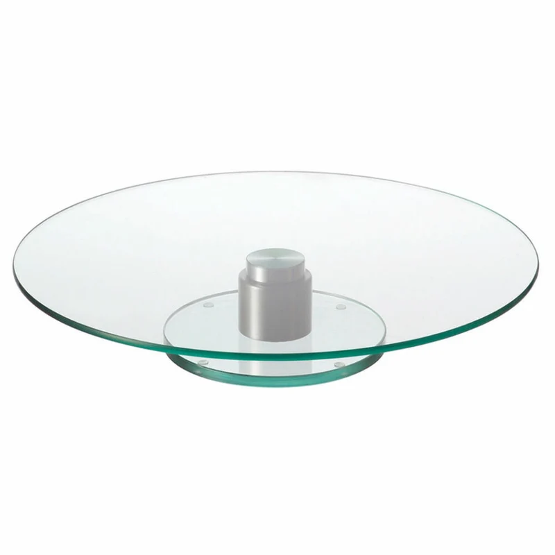 Leonardo Turn Tortenplatte aus zwei Scheiben, 33 cm, Glas, 44064