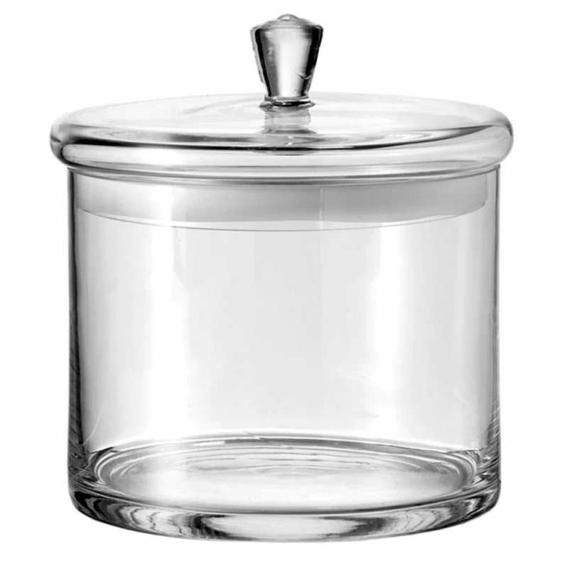 Leonardo Top Dose mit Deckel, Gebäckdose, Konfektdose, Bonboniere, Glas, 20 x 18 cm, 31305