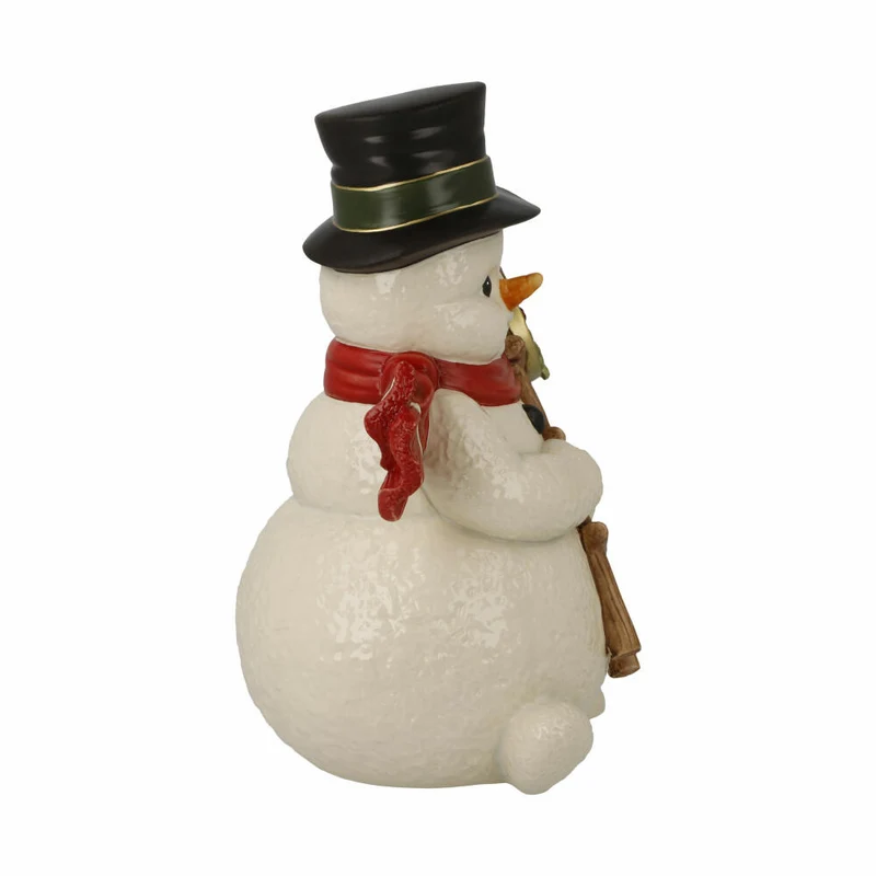 Goebel Figur Geselle des Glücks, Schneemann, Steingut, Bunt, Limited Edition, 22.5 cm, 66704531