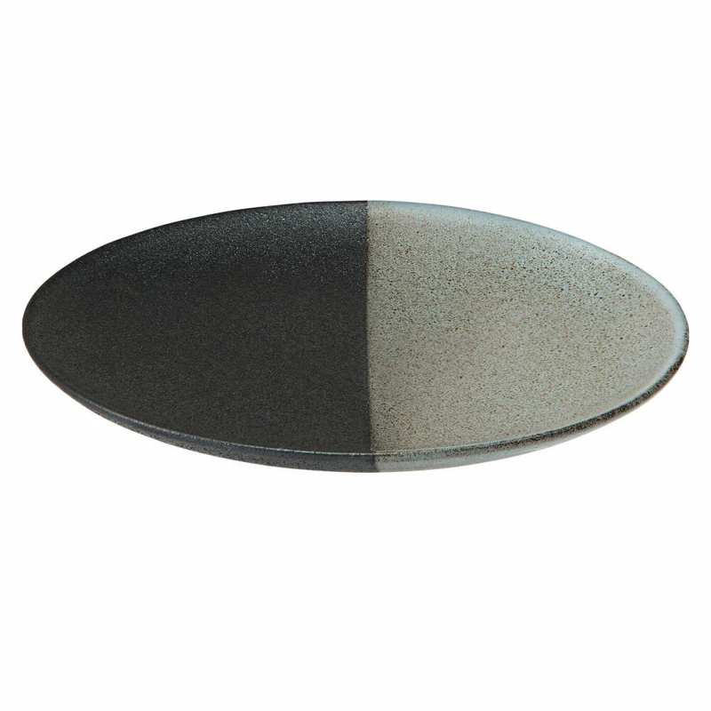 Maxwell & Williams Teller Umi, Dessertteller, Porzellan, Grau-Schwarz, 15 cm, AX0559