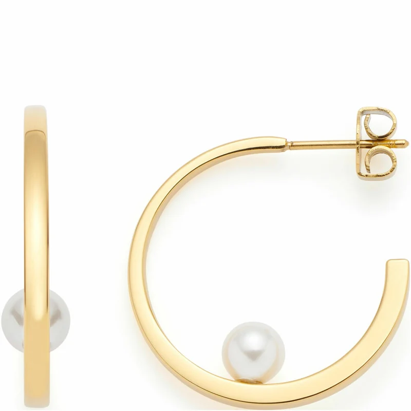 Leonardo Jewels Ohrstecker gold Lucinda, Ohrring, Ohrschmuck, Schmuck, Edelstahl IP gold, Perlen , 024332