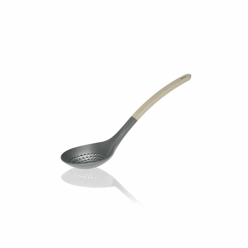 Rosti Schaumlöffel New Optima Humus, Sieblöffel, Nylon, Braun, 32 cm, 32174