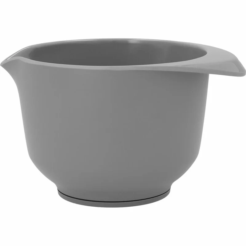 Birkmann Colour Bowl Rühr- und Servierschüssel, Rührschüssel, Schüssel, Melaminharz, Grau Matt, 750 ml, 708938