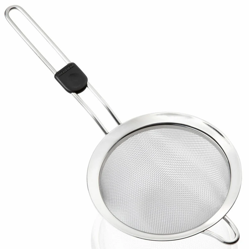 Leifheit Küchensieb ProLine, Haushaltssieb, Passiersieb, 16 cm, Edelstahl, 21435