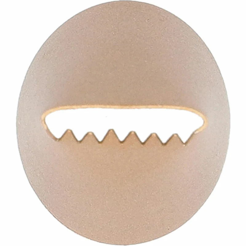 Birkmann Sternbandtülle Nr.30, Spritztülle, Garniertülle, Backzubehör, Edelstahl, Kupferfarben, 16 x 2 mm, 409224