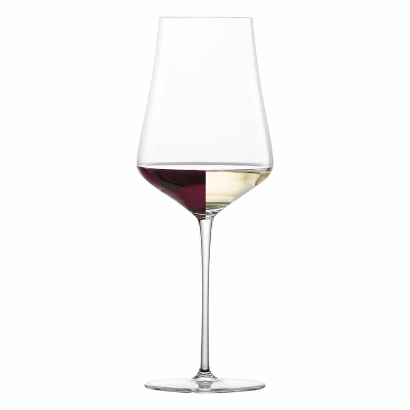Zwiesel Glas Hybrid Allround Weinglas Duo 2er Set mit Moussierpunkt, Kristallglas, Transparent, 548 ml, 123472