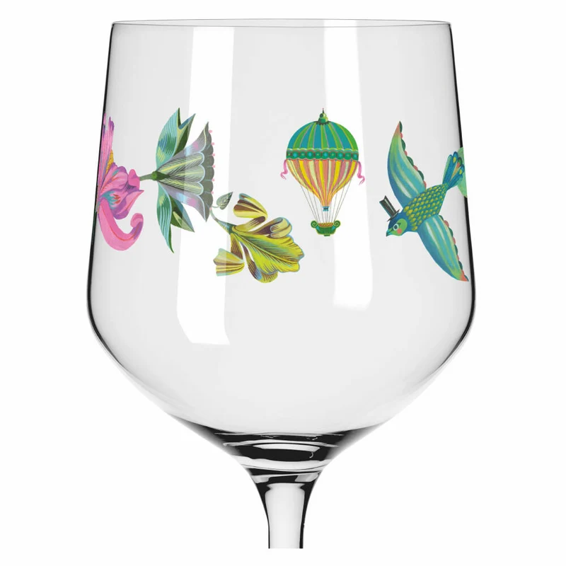 Ritzenhoff Botanic Lights Gin Kelch 009 010 F24, 2er Set, Olaf Hajek, Ginglas, Kristallglas, 720 ml, 3881002