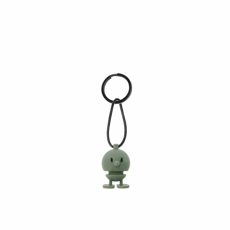 Hoptimist Schlüsselanhänger Bumble Green, Anhänger, Silikon, Grün, 3 cm, 32287
