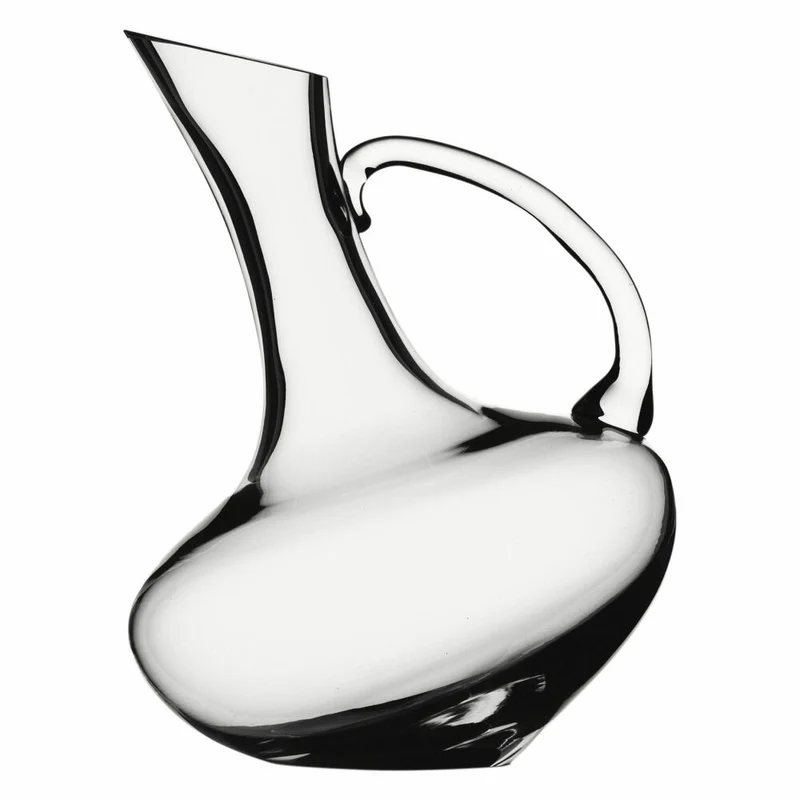 Spiegelau hochwertige Dekantierkaraffe Pisa, Dekanter, Kristallglas, 1 l, 7930057