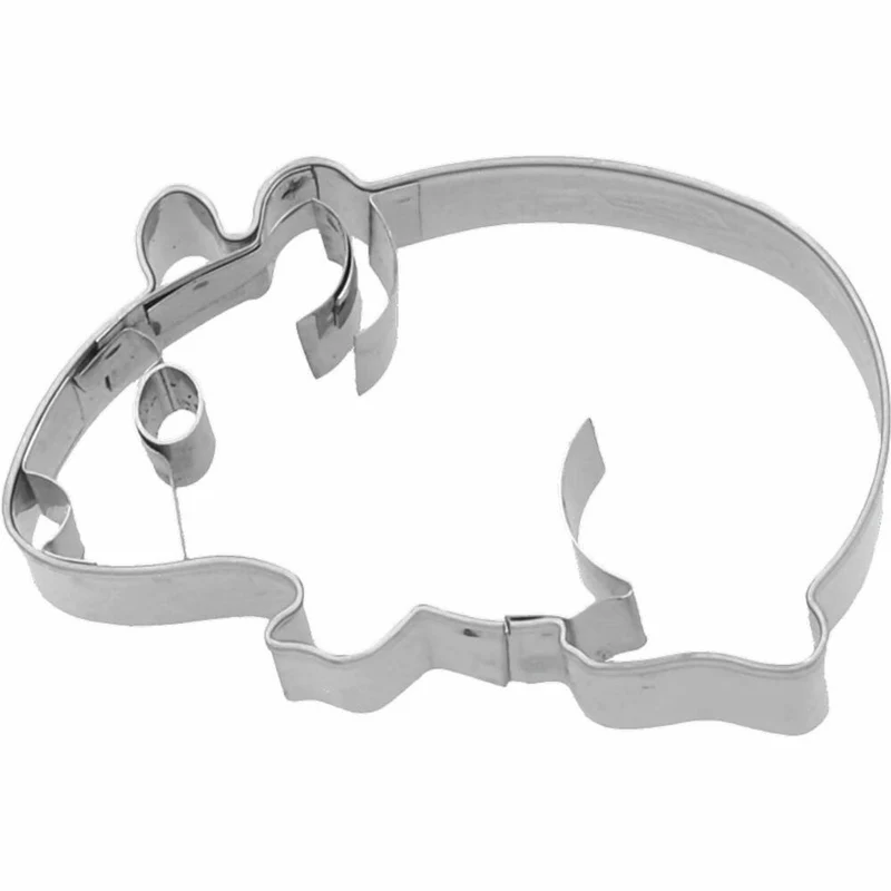 Birkmann Ausstechform Meerschweinchen, Ausstecher, Plätzchenform, Keks, Plätzchen, Edelstahl, 7 cm, 189638