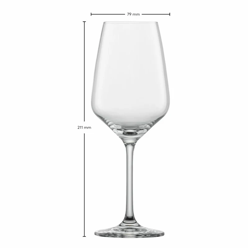 Schott Zwiesel Weißweinglas Tulip 4er Set, Kristallglas, Transparent, 356 ml, 123609