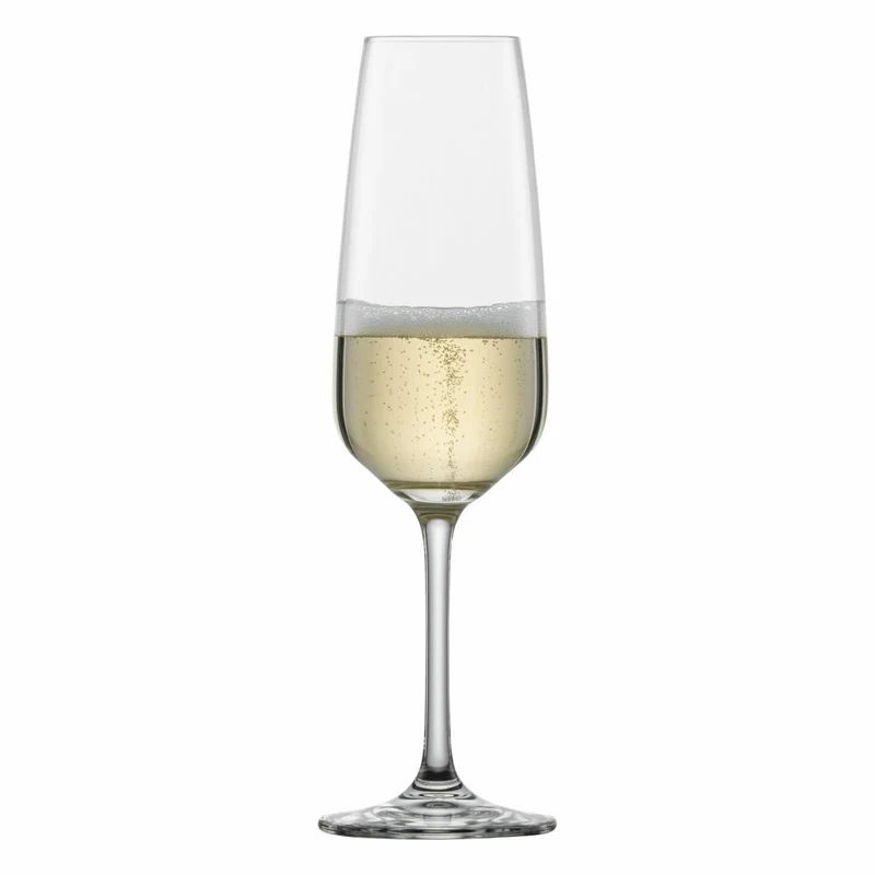 Schott Zwiesel Sektglas Tulip 4er Set mit Moussierpunkt, Kristallglas, Transparent, 283 ml, 123610