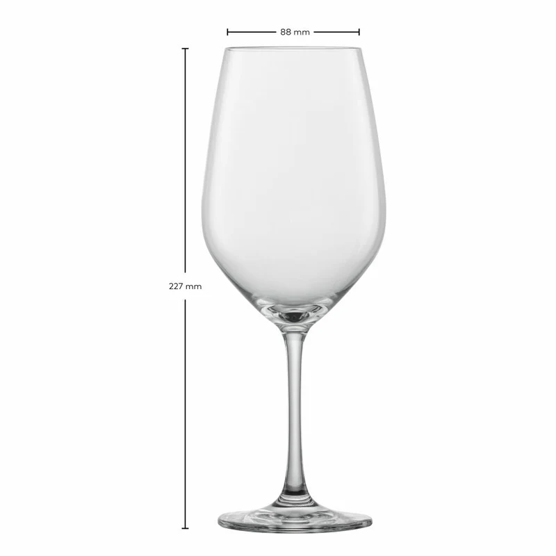 Schott Zwiesel Wasserkelch Forte 4er Set, Kristallglas, Transparent, 530 ml, 123612