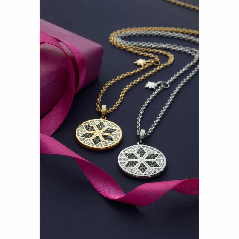 Leonardo Jewels Halskette 70 gold Biella X-Mas, Kette, Schmuckkette, Modeschmuck, Edelstahl IP gold, Zirkonia, 024365