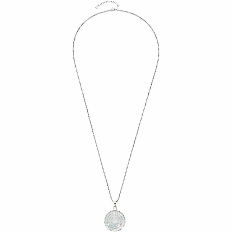 Leonardo Jewels Halskette 80 Joy, Kette, Schmuckkette, Modeschmuck, Edelstahl, Glasperlen, 024366