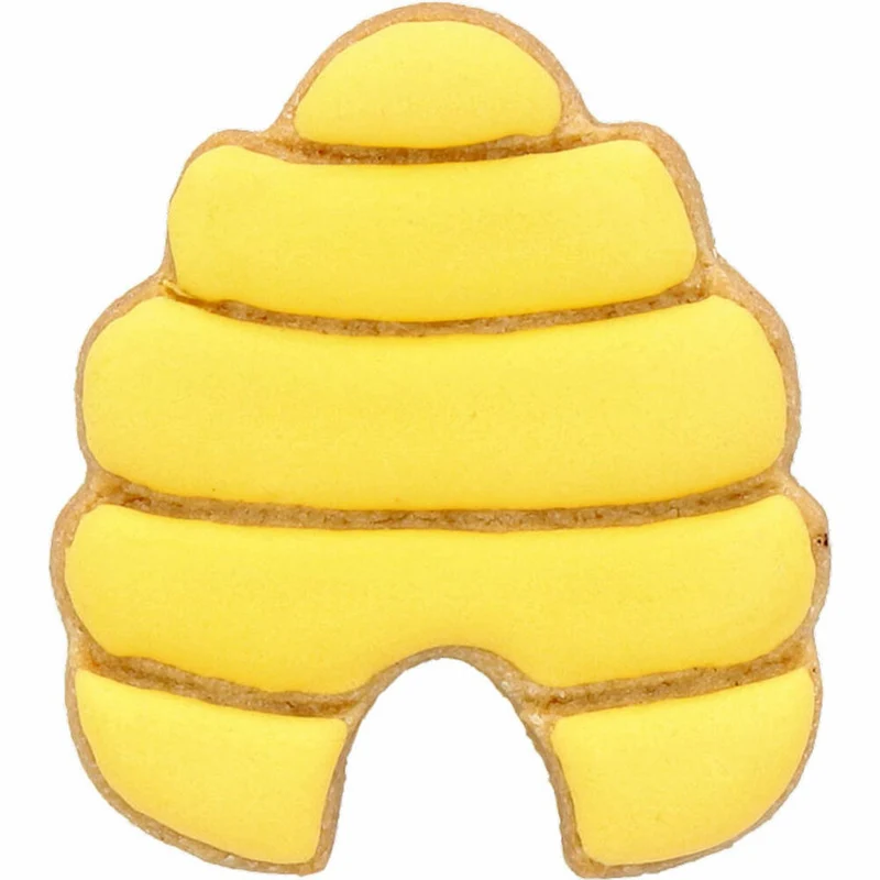 Birkmann Ausstechform Bienenstock, Ausstecher, Plätzchenform, Keks, Plätzchen, Edelstahl, 6 cm, 189713