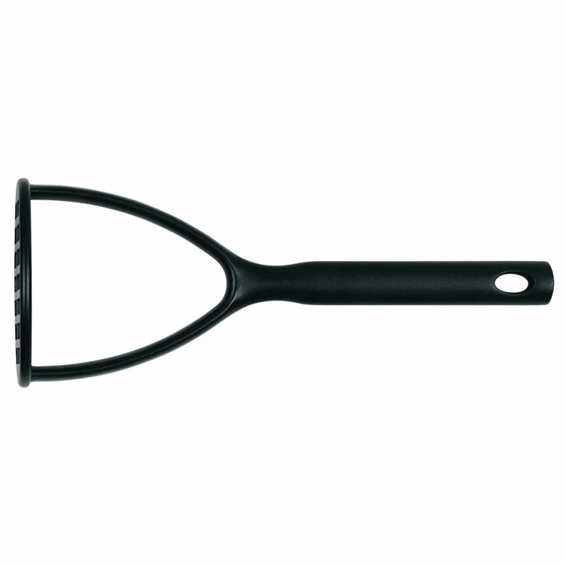 Brabantia Kartoffelstampfer Non-Stick Black Line, Kartoffelstampfe, Küchenhelfer, Kunststoff, Schwarz, 365164