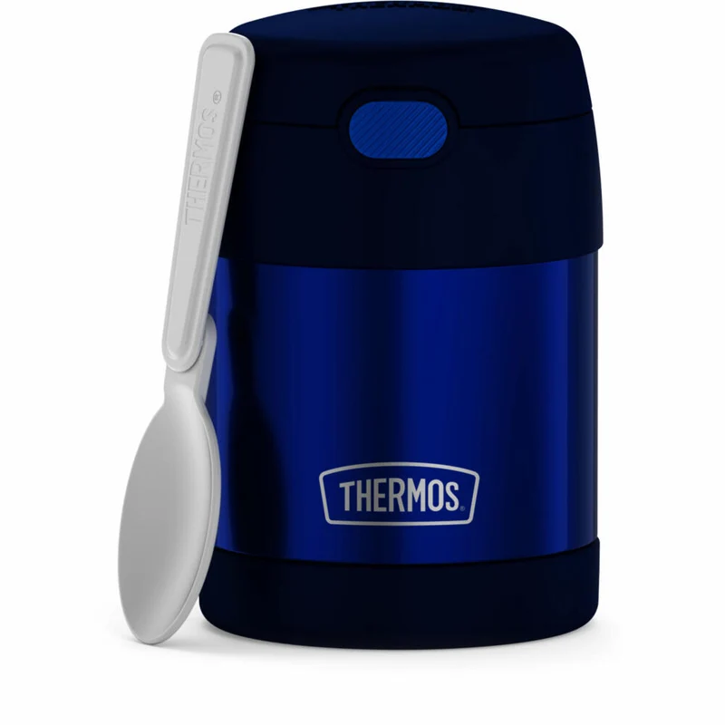 THERMOS Isolier-Speisegefäß kids FUNTAINER FOOD JAR, Speisebehälter, Thermobehälter, Edelstahl, Navy, 300 ml, 4110342030