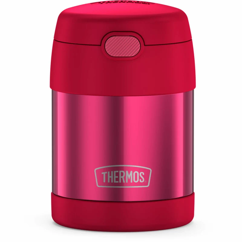 THERMOS Isolier-Speisegefäß kids FUNTAINER FOOD JAR, Speisebehälter, Thermobehälter, Edelstahl, Pink, 300 ml, 4110372030