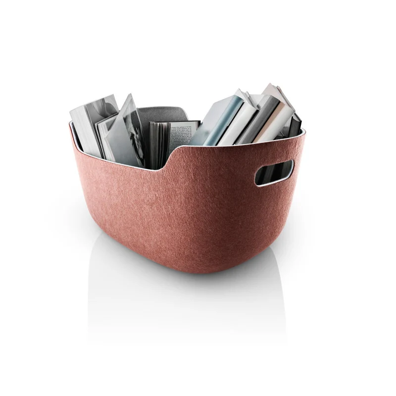 Eva Solo Aufbewahrungskorb Tidy, Korb, Kunststoff, Chestnut, 48x35x26 cm, 732010015