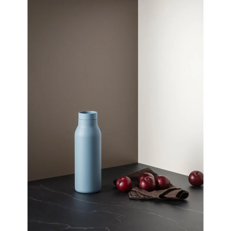 Eva Solo Isolierflasche Urban, Thermoflasche, EdelstahlKunststoff, Dusty Blue, 0.5 L, 575012