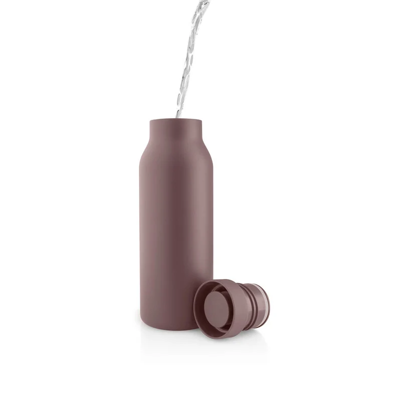 Eva Solo Isolierflasche Urban, Thermofalsche, Edelstahl, Kunststoff, Vintage Brown, 0.5 L, 575013