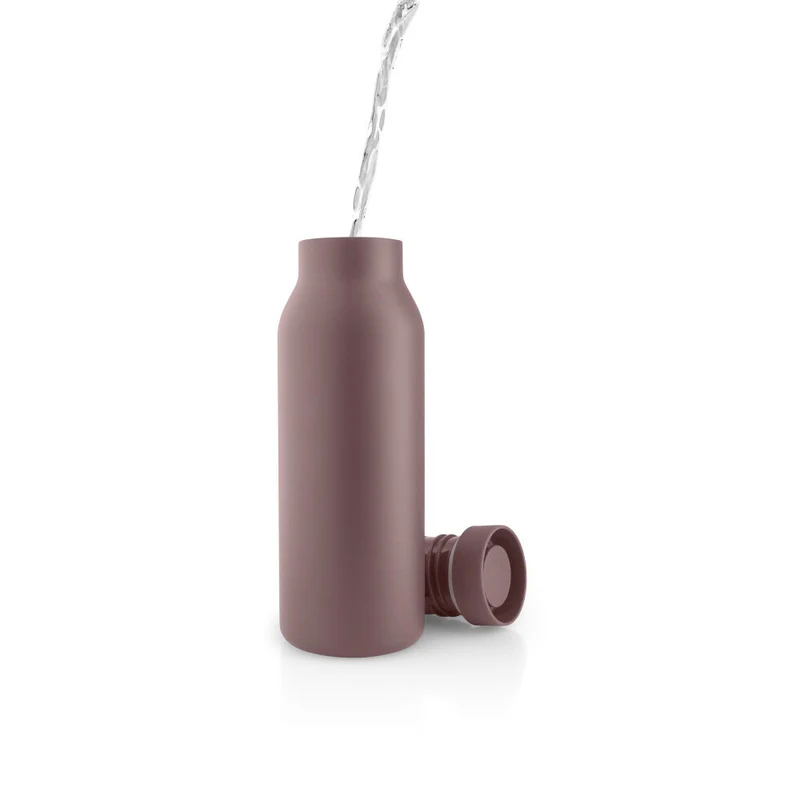 Eva Solo Isolierflasche Urban, Thermofalsche, Edelstahl, Kunststoff, Vintage Brown, 0.5 L, 575013